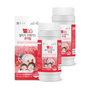 Chong Kun Dang 鍾根堂 rTG Omega-3咀嚼錠 63g, 90顆, 2罐