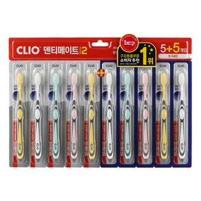 CLIO 珂莉奧 DENTI-MATE Season2超細毛牙刷, 10入, 1組