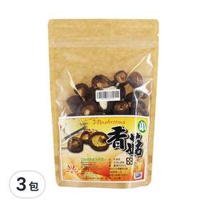 亞源泉 埔里高山香菇 小朵, 90g, 3包