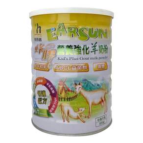 易而善 蜂膠營養強化羊奶粉 奶素可食 1~7歲, 850g, 1罐