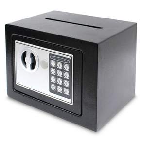 OADESK 數字鈔槽保險箱17D, 黑色