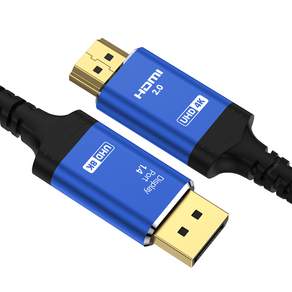 Home Planet DP to HDMI 4K電視螢幕顯示器線, 1個, 2m