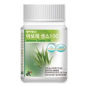 DulyAloe 樹叢蘆薈100萃取錠, 74.4g, 1罐