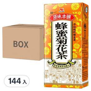 統一 原味本舖 蜂蜜菊花茶, 375ml, 144入