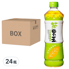 茶裏王 日式無糖綠茶, 600ml, 24瓶