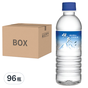 悅氏 礦泉水 隨手瓶, 330ml, 96瓶