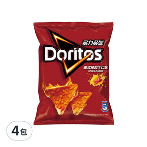 Doritos 多力多滋 美式辣起士, 48g, 4包