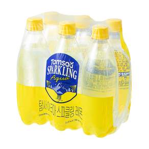 Tamsaa 檸檬氣泡水, 6瓶, 500ml