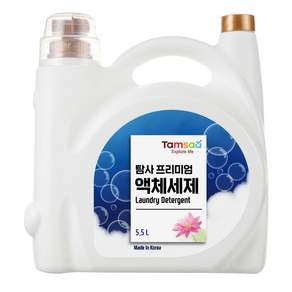 Tamsaa 高級洗衣精 蓮花香, 5.5L, 1入
