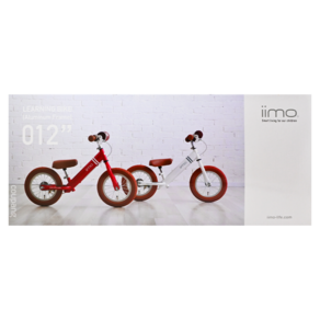 iimo 幼兒平衡滑步車, 紅色