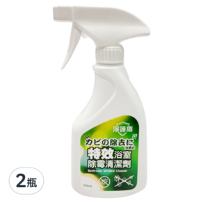 淨護盾 特效浴室除霉清潔劑, 500ml, 2瓶