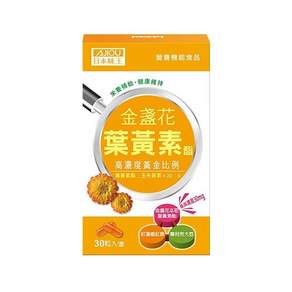 AJIOU 日本味王 30:6金盞花葉黃素酯膠囊 500mg, 30顆, 1盒