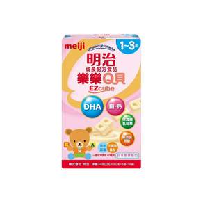 meiji 明治 樂樂Q貝EZCUBE方塊奶粉 第三階段 1-3歲, 448g, 1盒, 1盒