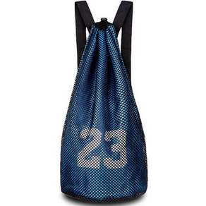 籃球束口背包, 藍色