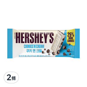 HERSHEY'S 好時 巧酥可可片, 100g, 2條