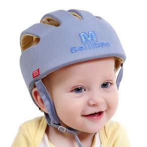 Beilibao 嬰兒護頭帽, 灰色, 1入