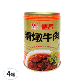 德昌 精燉牛肉罐, 440g, 4罐