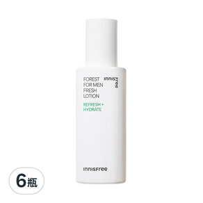 INNISFREE 綠樹林風男士清爽保濕乳液, 140ml, 6瓶