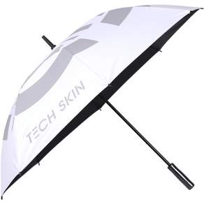 TECH SKIN 高爾夫長雨傘, 白色的