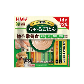 INABA Churu 犬用 綜合營養 肉泥, 鷄柳 + 鷄肉, 280g, 1袋