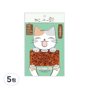 Neko 吶一口 貓零食, 一口嫩雞丁, 40g, 5包