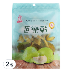 品味食族 精選芭樂乾 梅粉, 200g, 2包