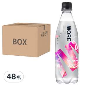 多喝水 MORE氣泡水 蜜桃風味, 560ml, 48瓶