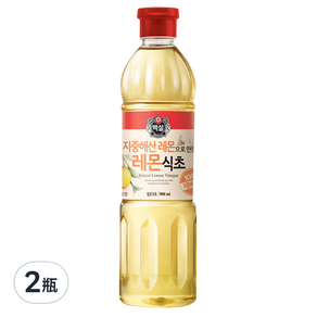 CJ BEKSUL 白雪 L 檸檬醋, 900ml, 2瓶