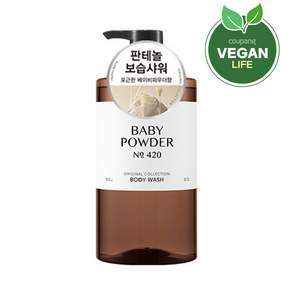 HAPPY BATH Original系列 香氛沐浴露 No.420 Baby Powder, No.420 嬰兒爽身粉香, 910g, 1瓶