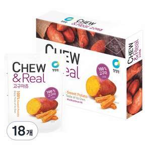 清淨園 Chew&Real地瓜乾, 60g, 18包