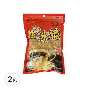 耆盛食品 黃金紅冰糖, 600g, 2包