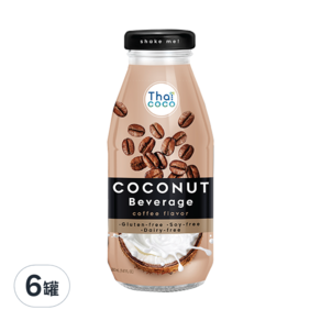 Thai coco 椰奶飲 咖啡, 280ml, 6罐