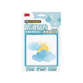 3M 防滑貼片 強黏 渲染 6片組, 款式隨機, 1組