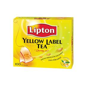 Lipton 立頓 黃牌紅茶, 2g, 100包, 1盒