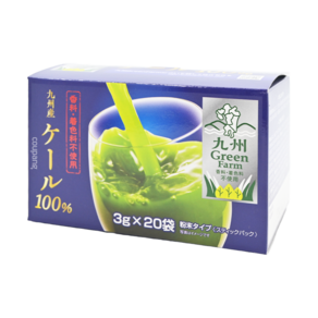 Global Garden 盛花園 日本九州產100%羽衣甘藍菜青汁 20入, 60g, 1盒