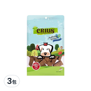 CRIUS 克瑞斯 超嫩牛肉片, 100g, 3包