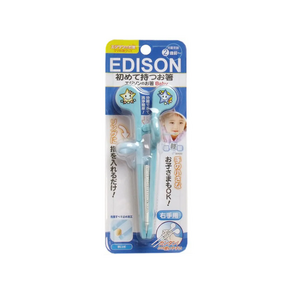 EDISON mama 幼兒學習筷 #900915, 藍色, 1雙