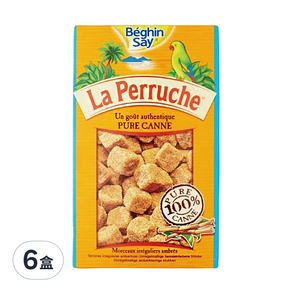 la Perruche 鸚鵡牌 琥珀紅糖, 750g, 6盒