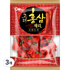 Chungwoo Foods 韓國紅參果凍 2, 350g, 3袋