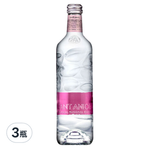 SANT ANIOL 聖艾諾 氣泡天然火山氣泡水, 500ml, 3瓶