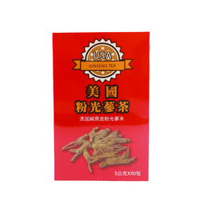 瀚軒 上選美國粉光蔘茶, 3g, 50入, 1盒