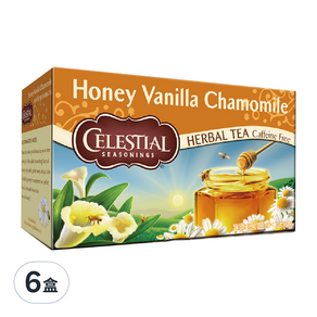 CELESTIAL SEASONINGS 詩尚草本 蜂蜜香草洋甘菊茶, 2.35g, 20包, 6盒