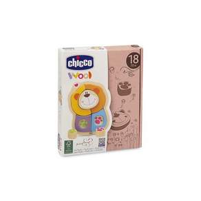 chicco 木製可愛獅子拼圖, 1入