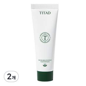 Titard Fresh Breath Plus 牙膏（含氟）, 2個, 100g