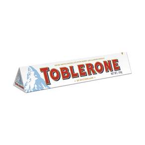 TOBLERONE 瑞士三角白巧克力, 100g, 20條