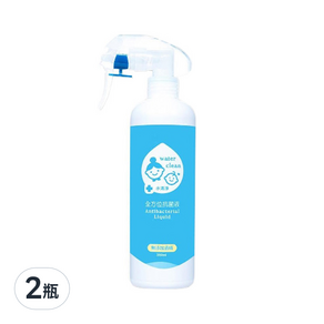 Water clean 水清淨 全方位抗菌液, 350ml, 2瓶