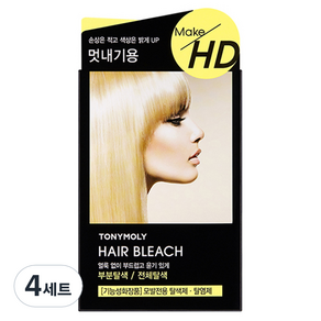 TONYMOLY 製作 HD 漂白水 1 10g + 劑 2 30ml 套裝, 4組