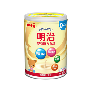 meiji 明治 金選奶粉 0-1歲, 850g, 1罐