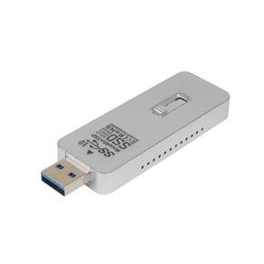 REVUAHN UX400mini 外置 SSD USB 類型 USB3.0 3.1 兼容, 2TB, 單色