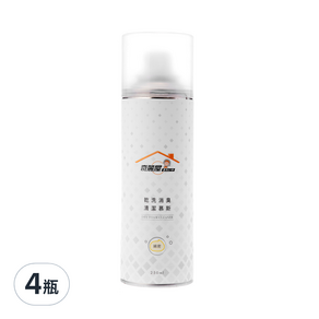 奇麗屋 乾洗消臭清潔慕斯, 250ml, 4瓶